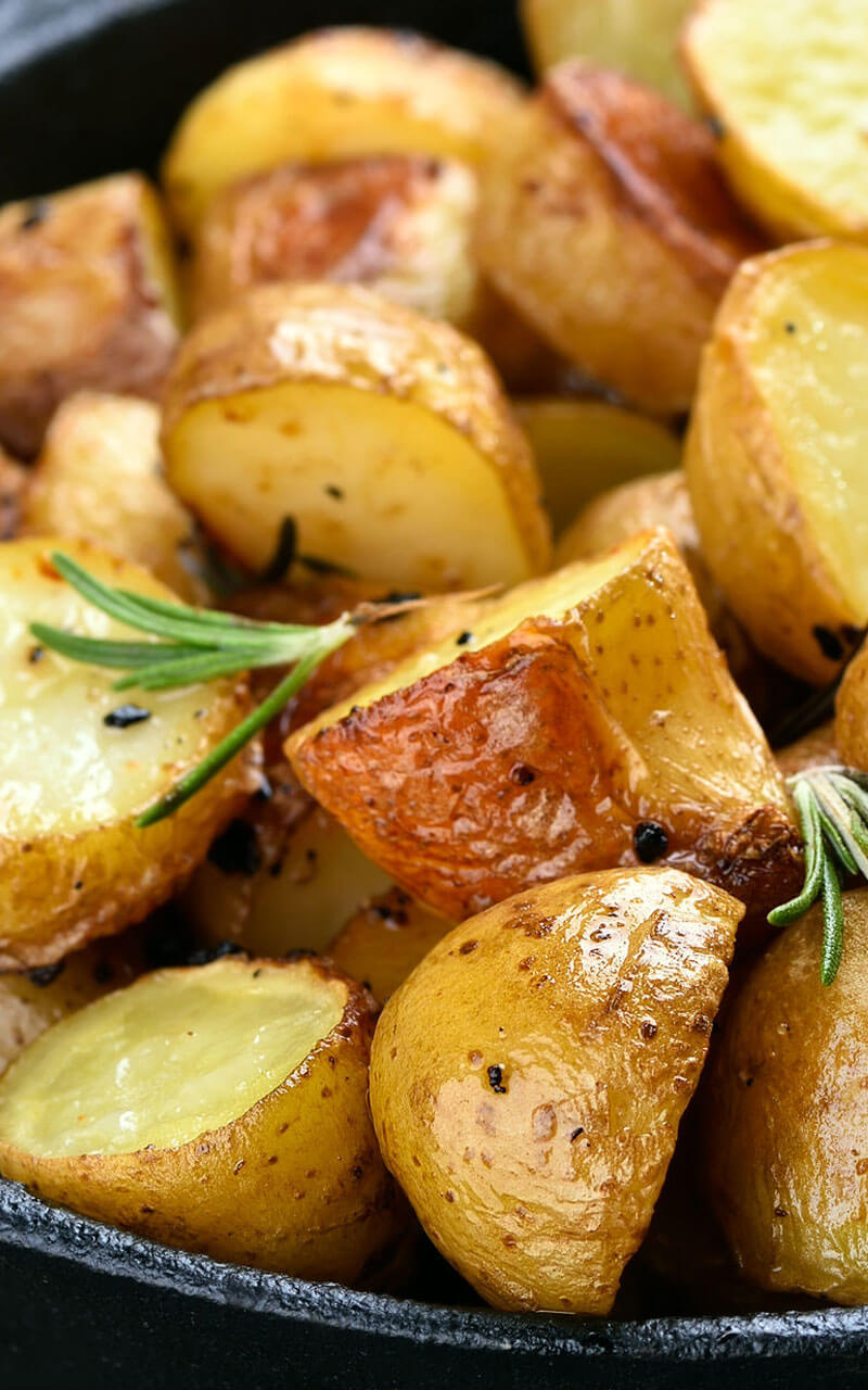 Papas asadas