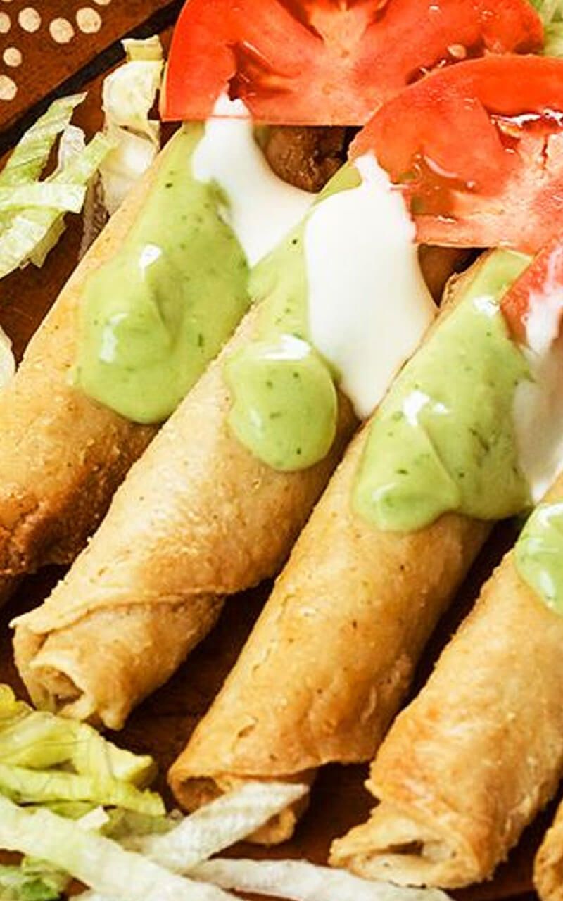 Flautas de Pollo